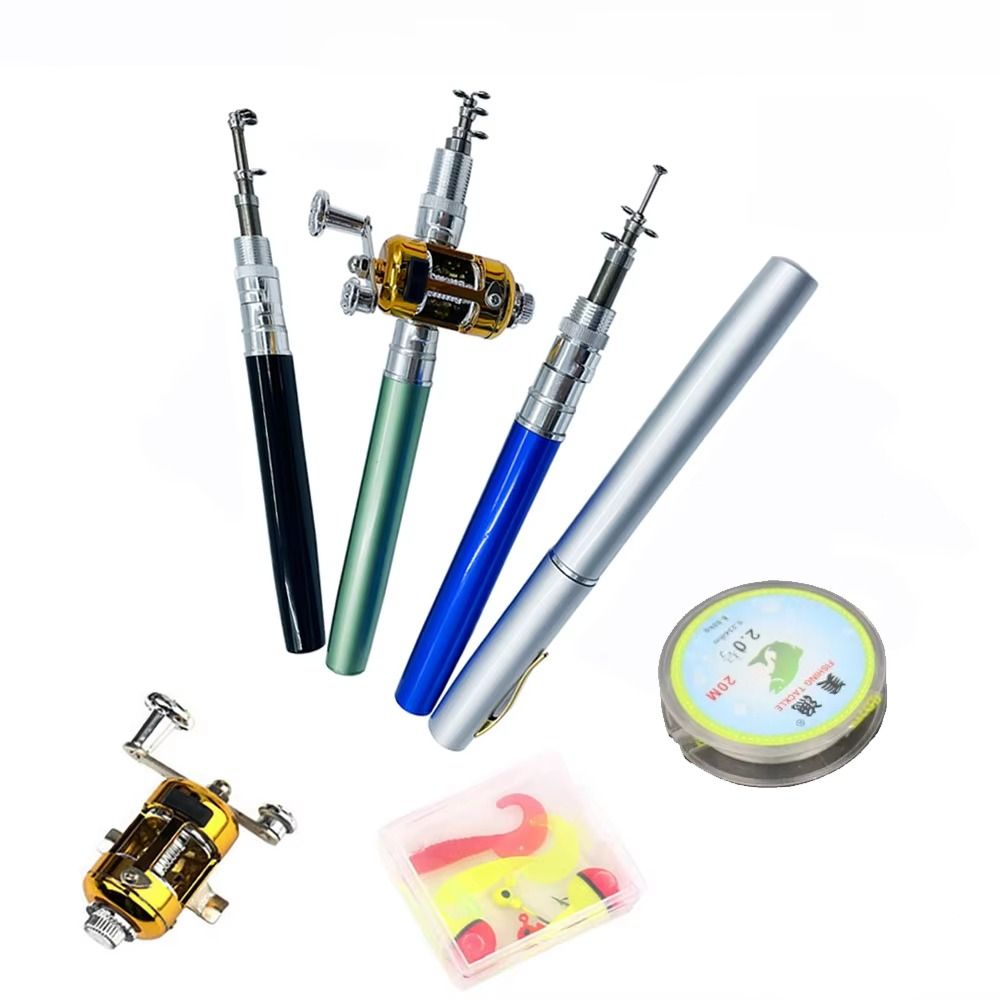 Telescopic Pocket Fishing Rod  - Fishing Rod Spinning 리뷰 및 가격