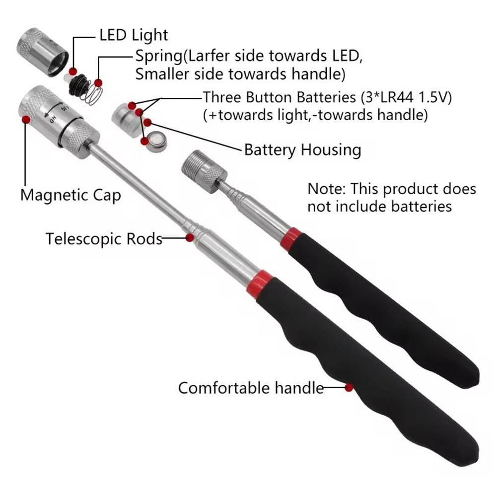 Telescopic Magnetic Pen with L - Fishing Rod Telescopic 리뷰 및 가격