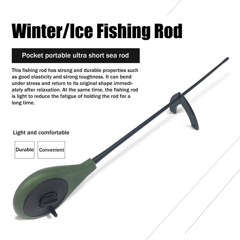 Hot Sale 2PCS Portable Plastic - Fishing Rod Ice 리뷰 및 가격
