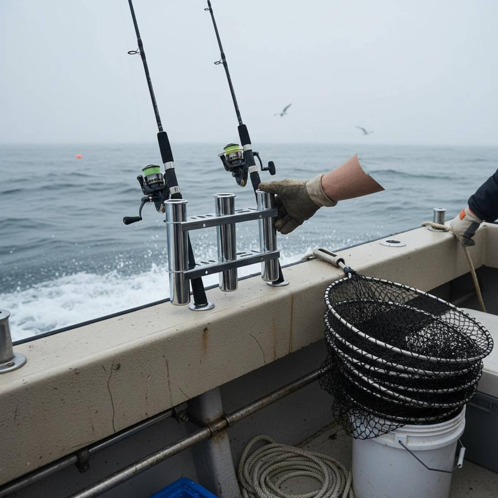 Stainless Steel Boat Rod Holde - Fishing Rod Rack 리뷰 및 가격