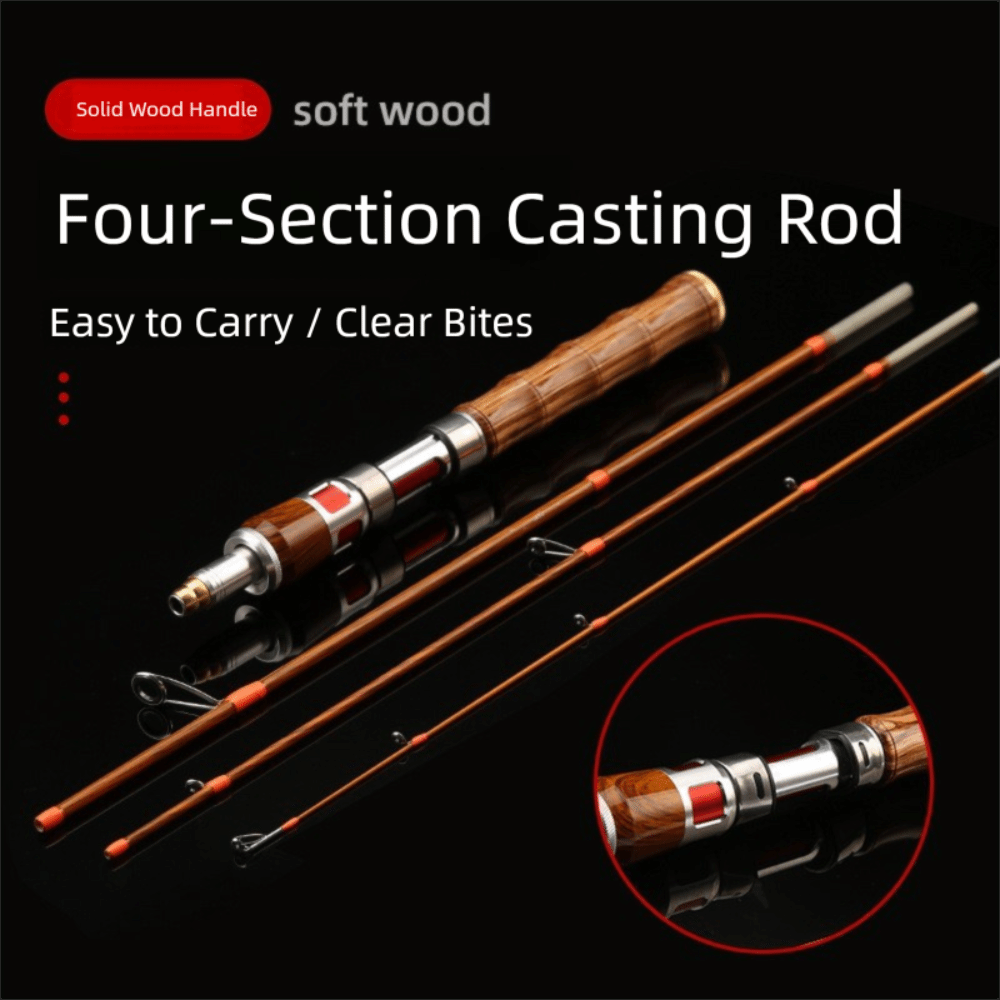 4 Sections Spinning Fishing Ro - Fishing Rod Carbon Fiber 리뷰 및 가격