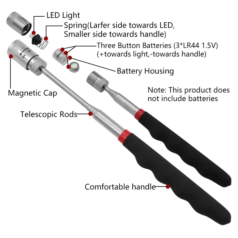 Telescopic Magnetic Pen Extend - Fishing Rod Telescopic 리뷰 및 가격