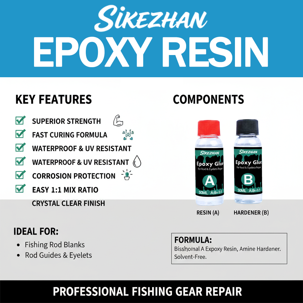 AB Epoxy 1:1 for Fishing Rod R - Fishing Rod Guide Replacement 리뷰 및 가격