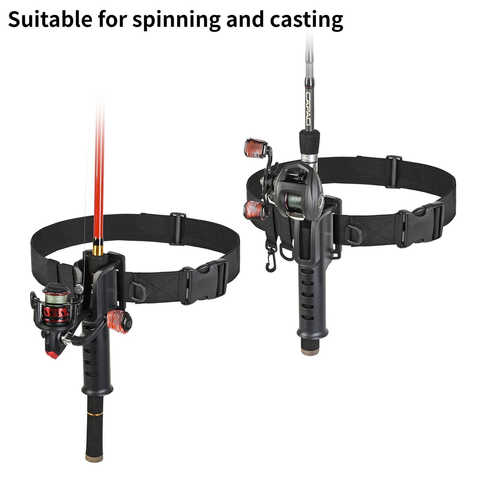 Hanging Fishing Waist Belt Rod - Fishing Rod Spinning 리뷰 및 가격