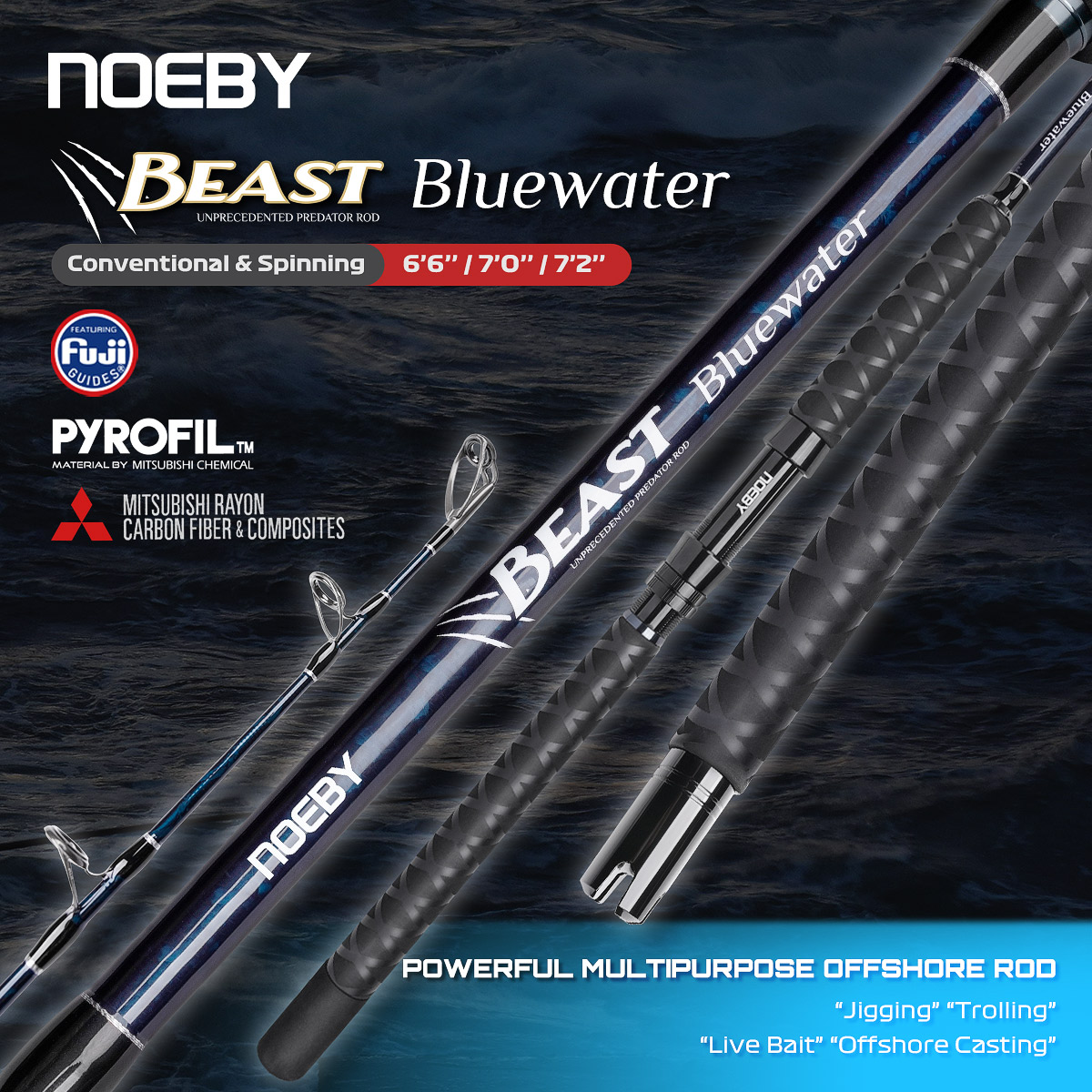 Noeby Beast Offshore Casting F - Fishing Rod Surf 리뷰 및 가격