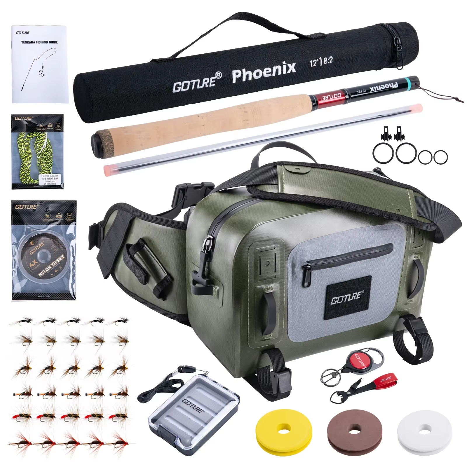 Goture 3.6m Tenkara Rod Set wi - Fishing Rod Fly 리뷰 및 가격