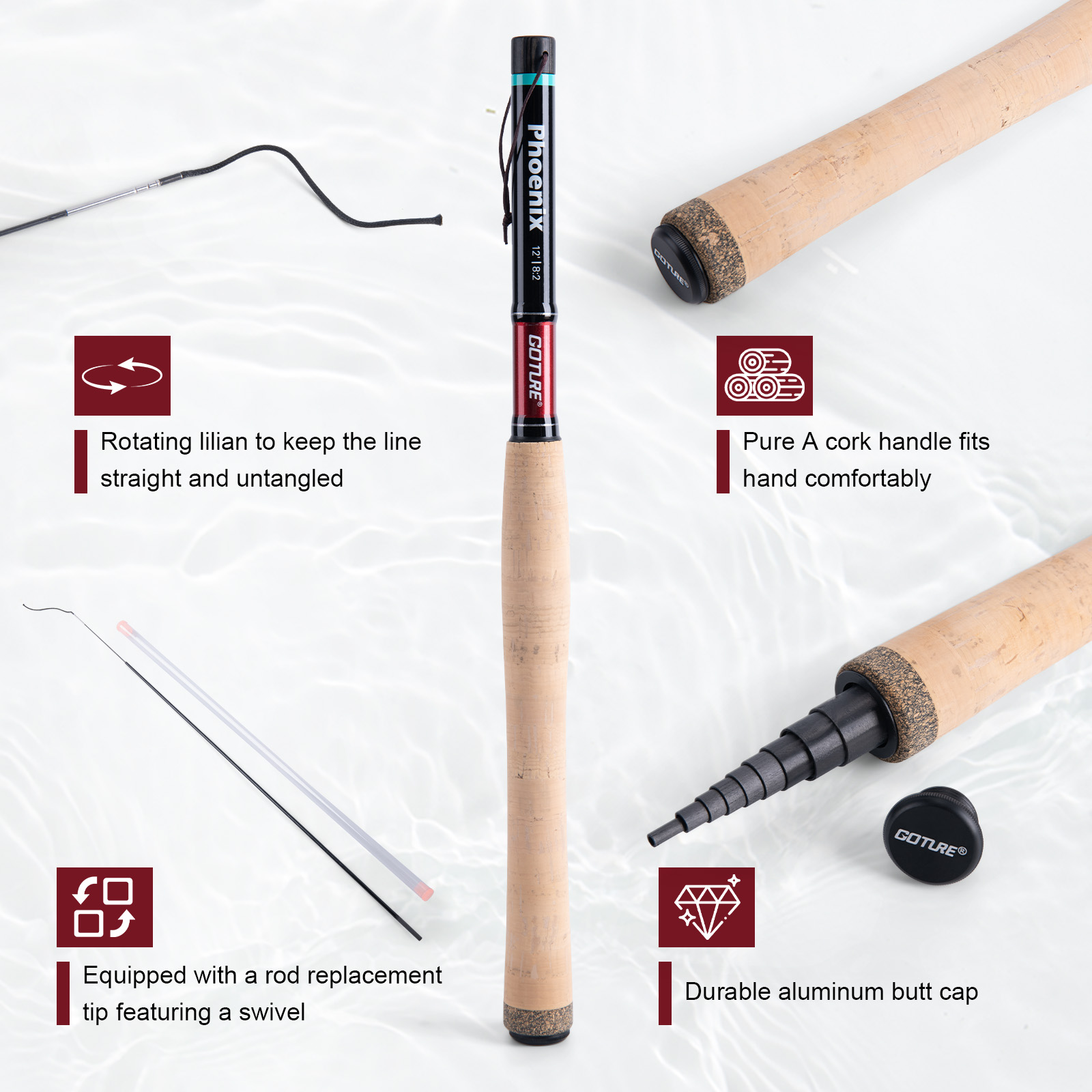 Goture 3.6m Tenkara Rod Set wi - Fishing Rod Fly 리뷰 및 가격
