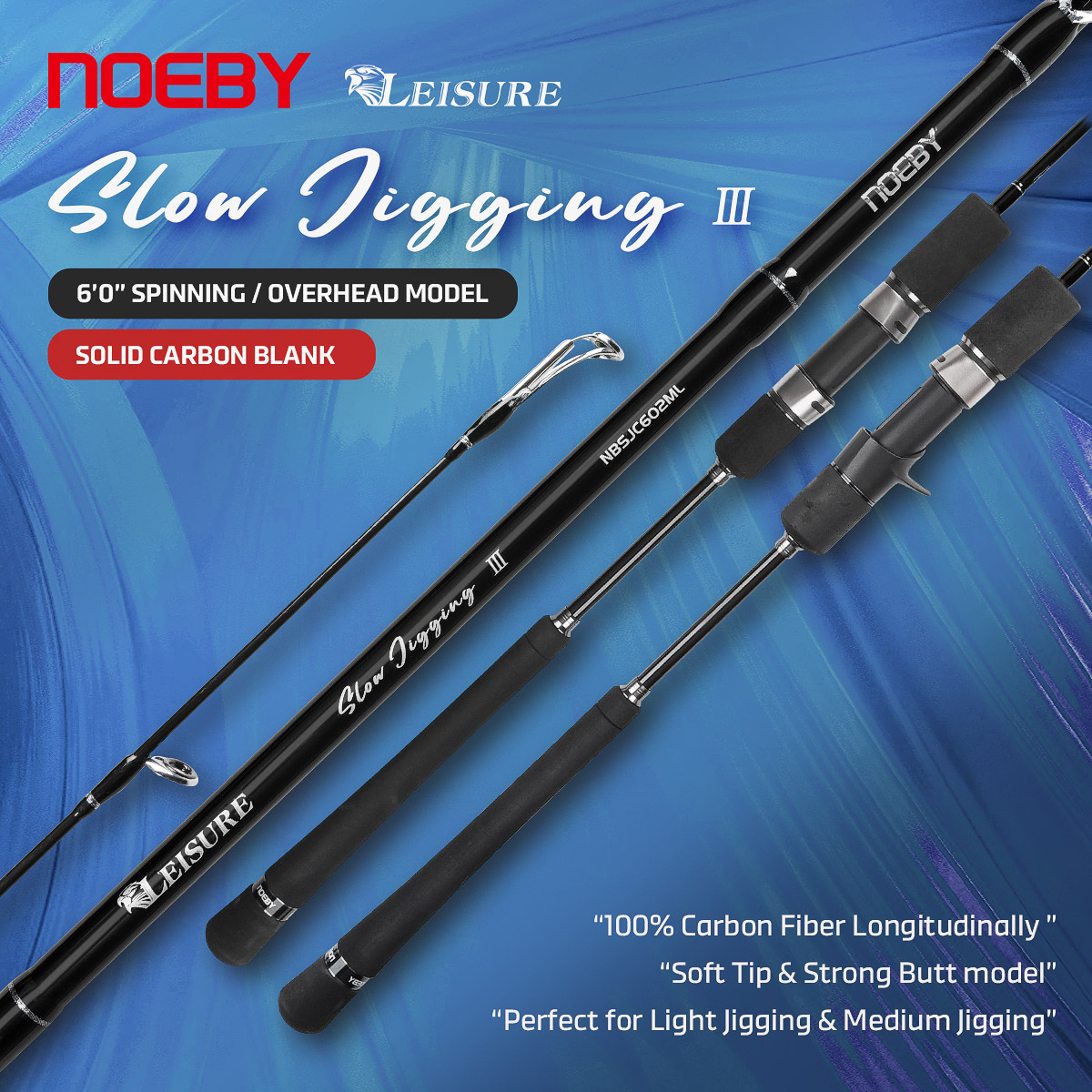 Noeby New Slow Jigging Fishing - Fishing Rod Surf 리뷰 및 가격