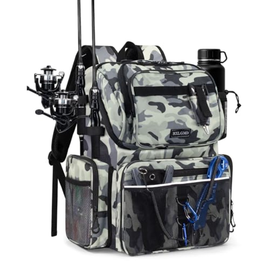 Fishing Backpack with Rod Hold - Fishing Rod Holder 리뷰 및 가격