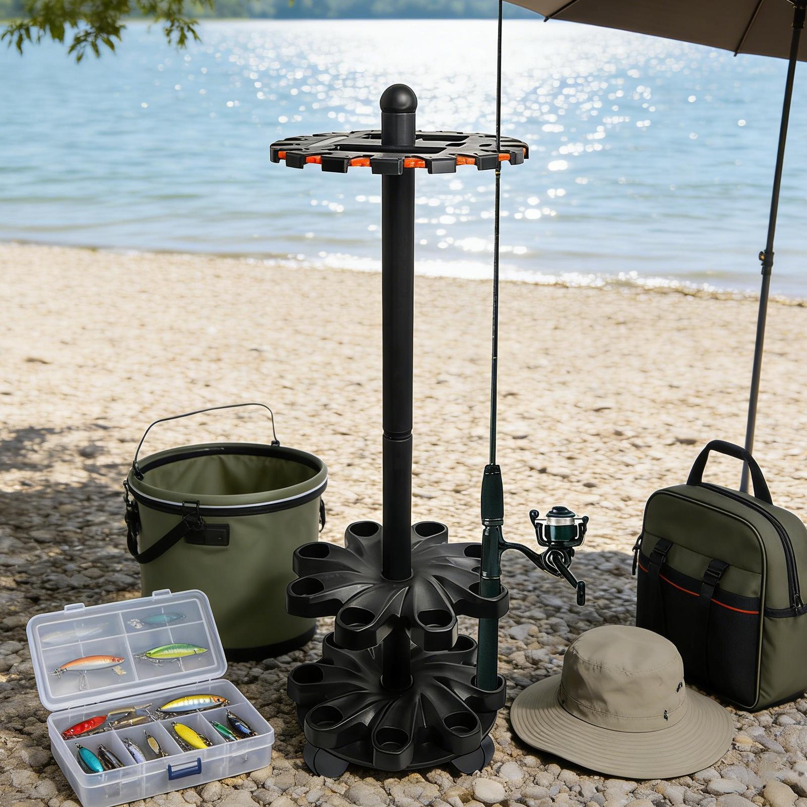 Fishing Rod Racks Angling Pole - Fishing Rod Rack 리뷰 및 가격