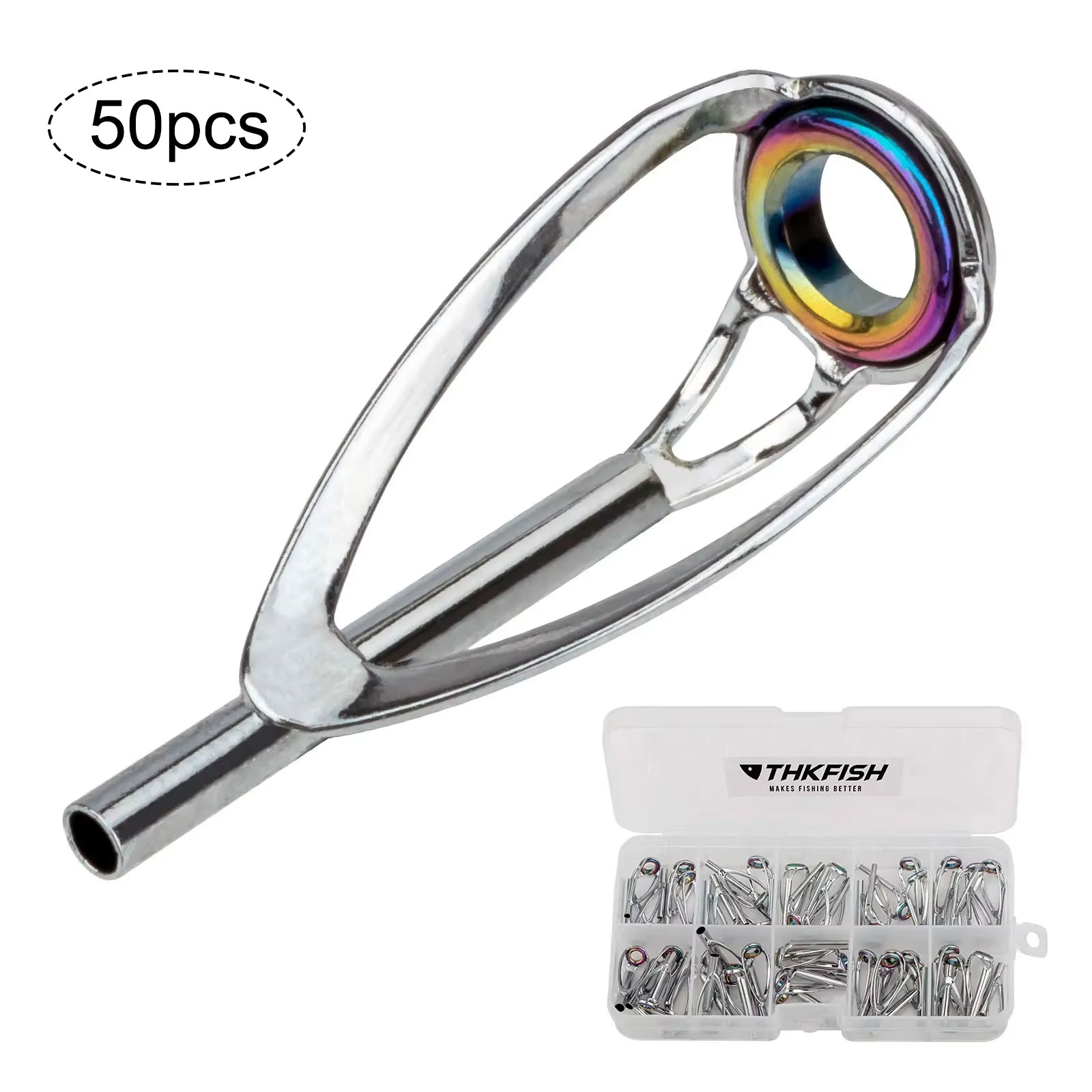 50pcs Fishing Rod Tip Top Repa - Fishing Rod Tip Replacement 리뷰 및 가격