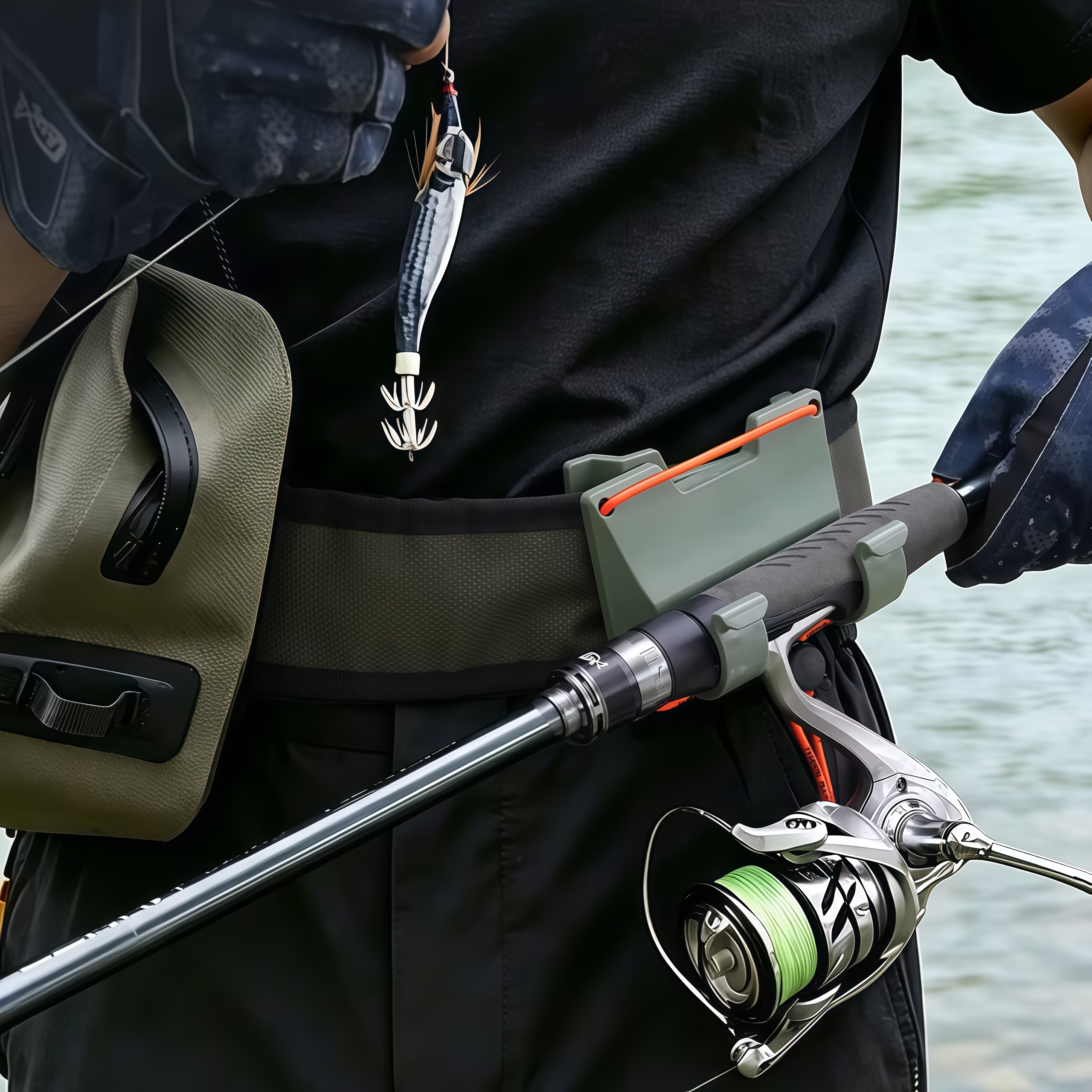 DEUKIO Outdoor Belt Clip Rod H - Fishing Rod Spinning 리뷰 및 가격
