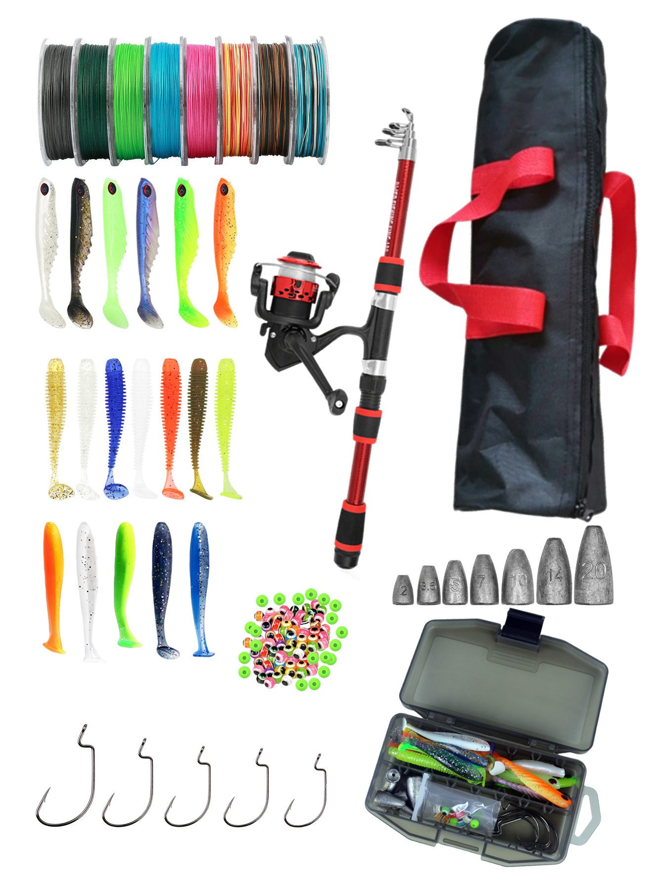 Fishing Rod Reel Combos Collap - Fishing Rod Combo 리뷰 및 가격
