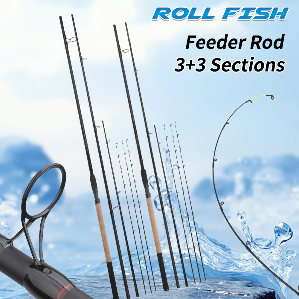 ROLLFISH 3.6m/3.9m Carbon Feed - Fishing Rod Tip Replacement 리뷰 및 가격