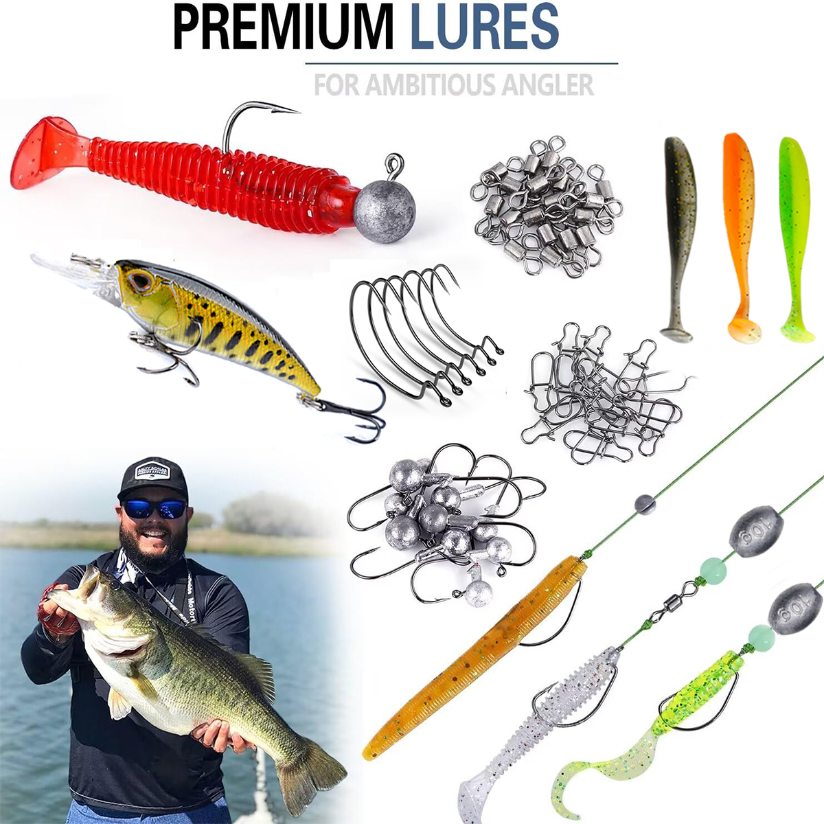 Fishing Pole Set Full Kits Wit - Fishing Rod Spinning 리뷰 및 가격