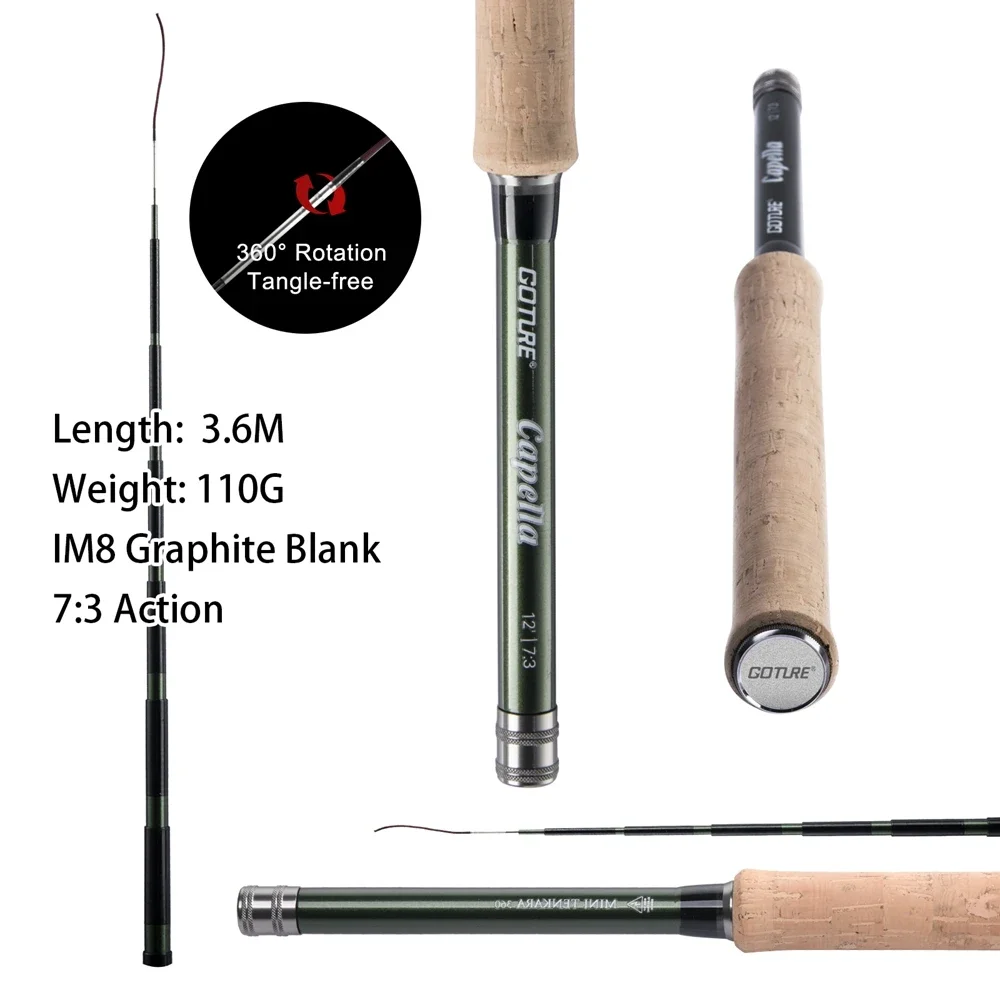 Goture 12FT Classical Tenkara  - Fishing Rod Combo 리뷰 및 가격